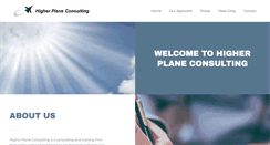 Desktop Screenshot of higherplaneconsulting.com